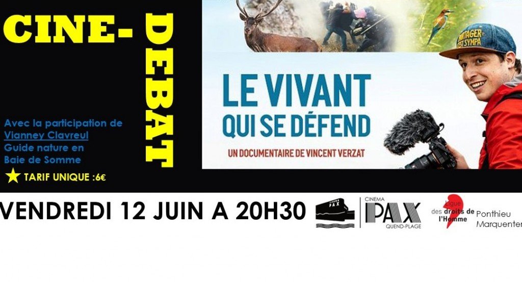 actualité CINE-DEBAT  LE 12 JUIN A 20H30