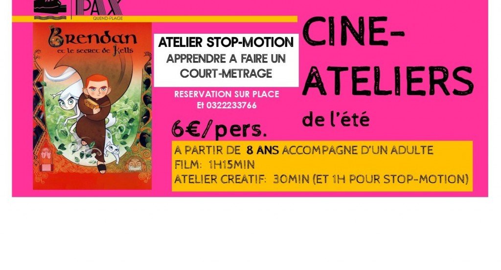 actualité cine ateliers